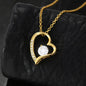 To My Mother Heart Necklace