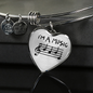I'M A Music Babe Necklace & Bangle