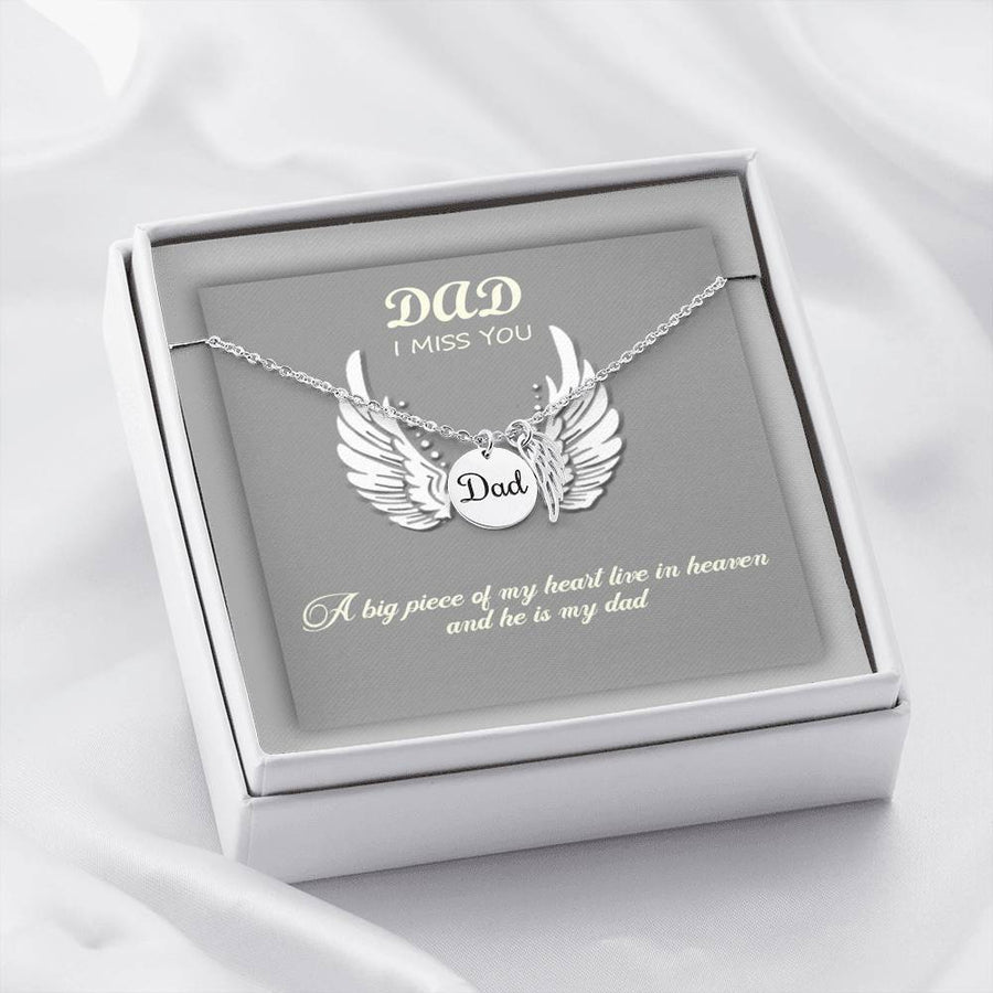 Dad I Miss You Necklace