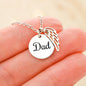 Dad I Miss You Necklace