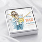 The Best Dad In The World Dad Necklace