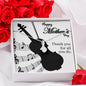 Violin Mother's Day Alluring Necklace