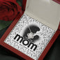 Music Notes Love You Mom Necklace