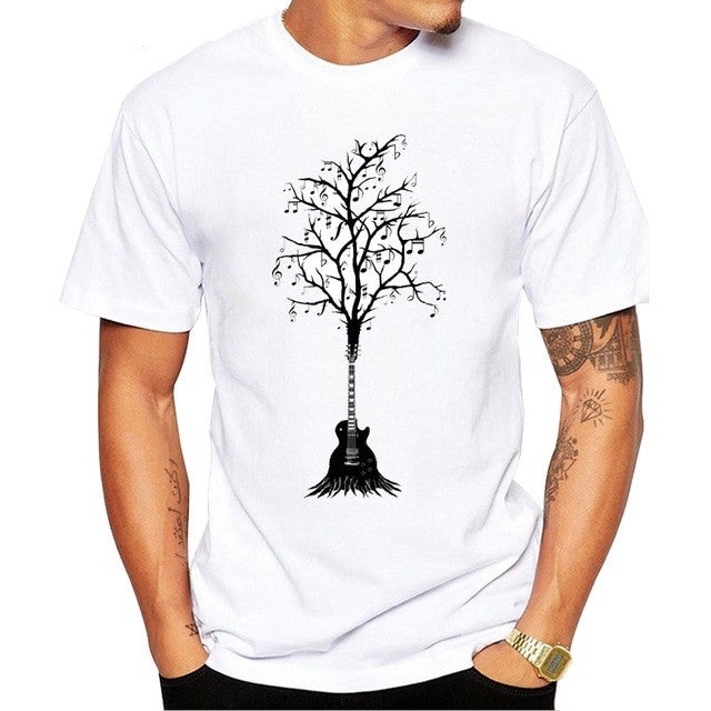 Tree Guitar Music T-shirt