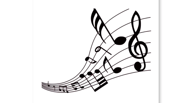 Musical Notes Painting Wall Art