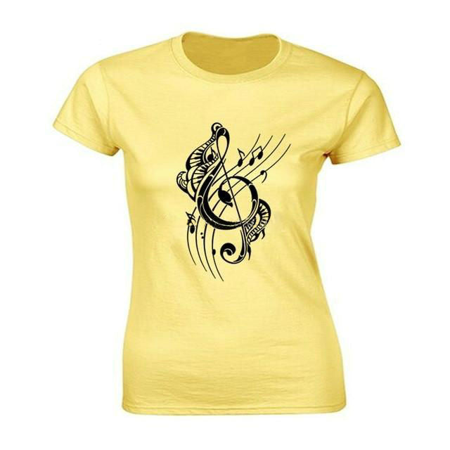 Musical Note Casual T-shirts