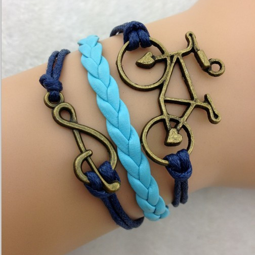 Treble Clef Bike Bracelet