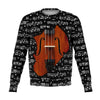 Music Violin Inside Sweatshirt