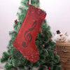 Treble Clef Christmas Stock