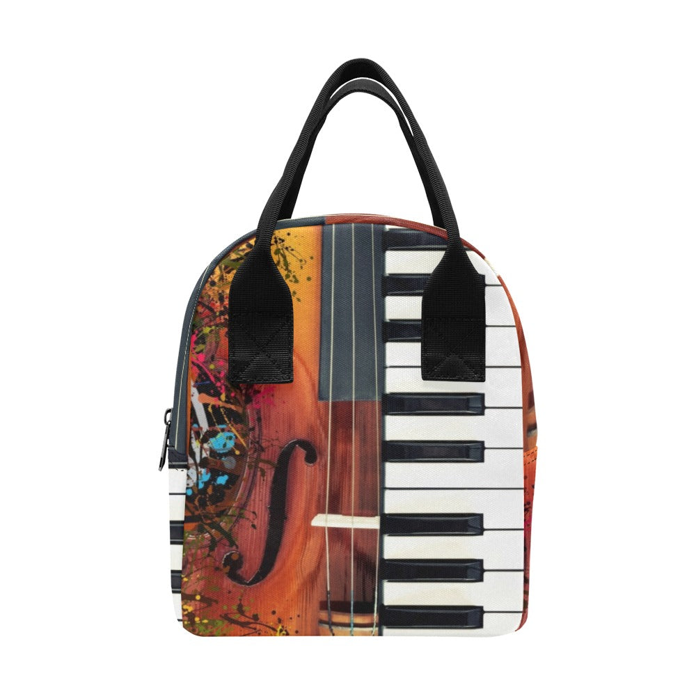 Violin Piano Keys Lunch Bag - { shop_name }} - Review