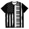 Piano American Flag T-Shirt