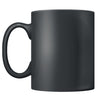 Treble Clef Spiral Score Black Mug