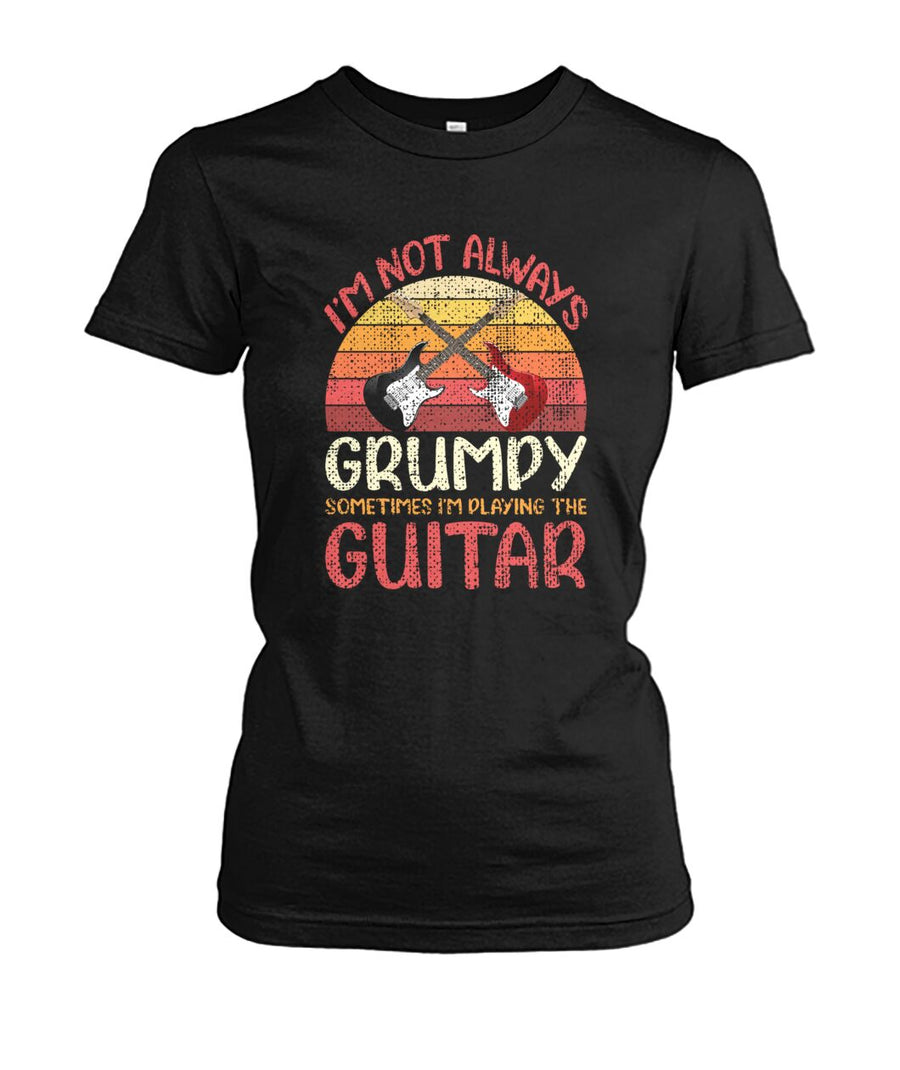 I'm Always Playing Guitar Crew Tee