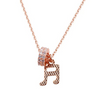Charm Music Note Necklace - Rose Gold - { shop_name }} - Review