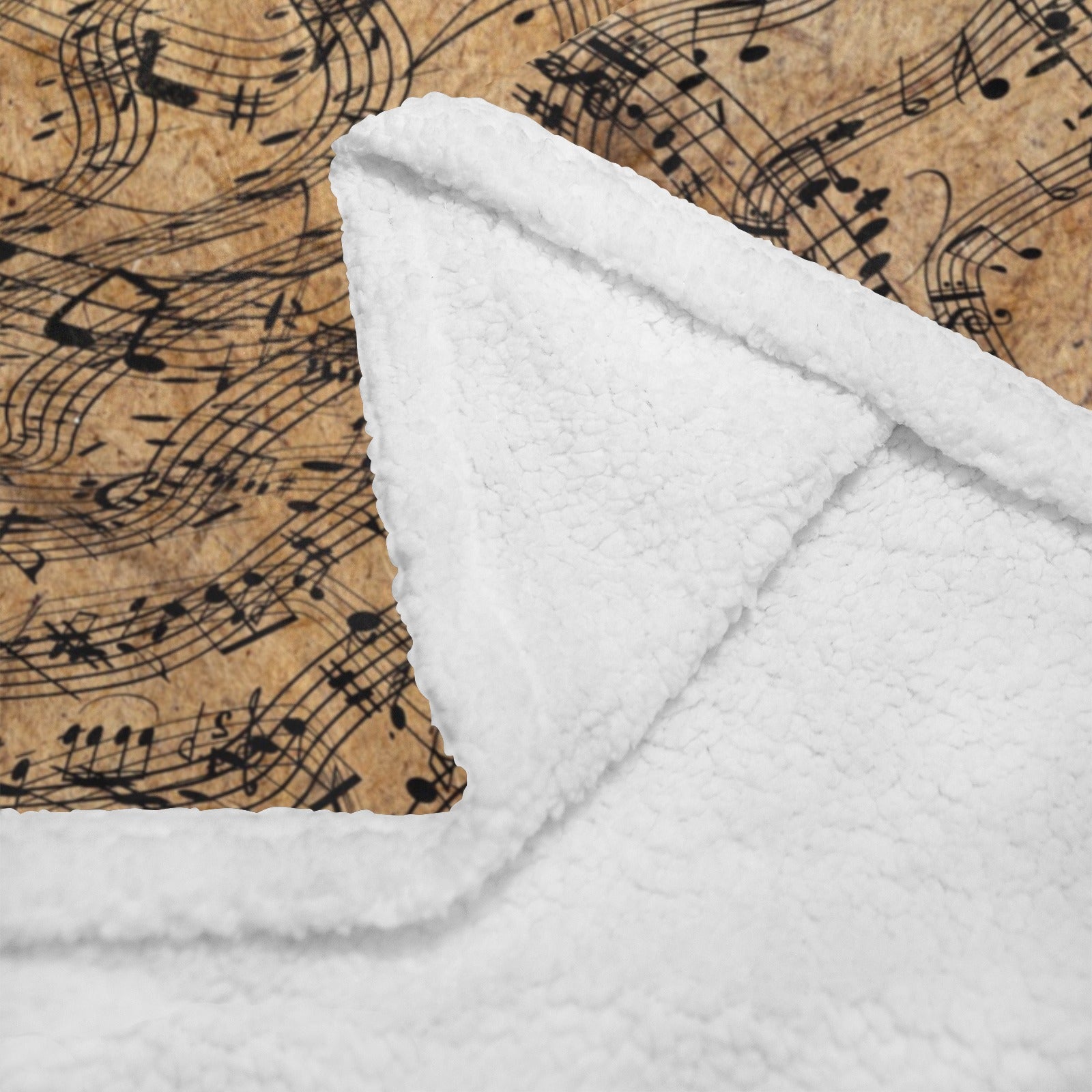 Music Old Sheet Blanket