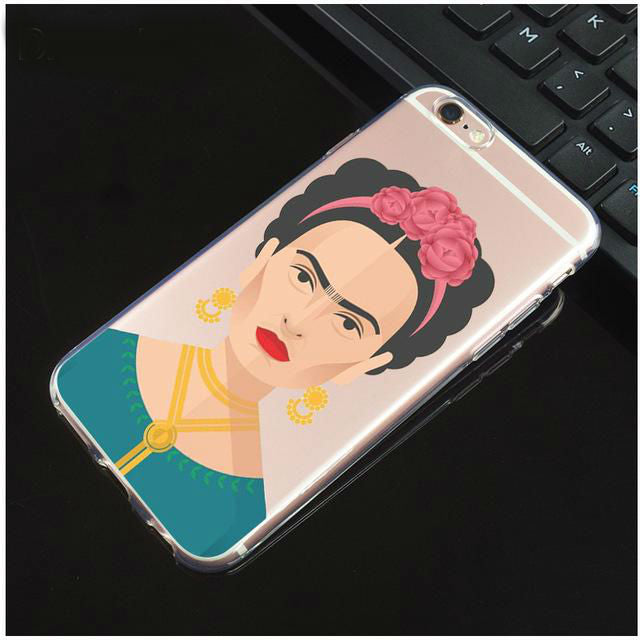 Frida Kahlo Fitted iPhone Cases