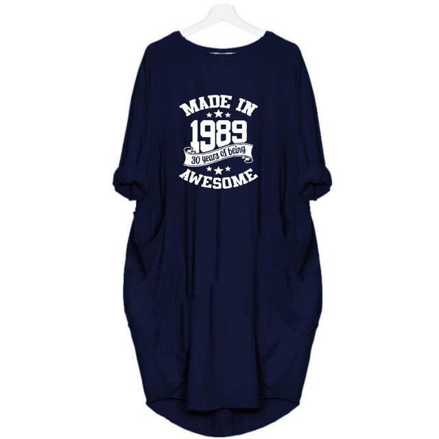 Made In 1989 Pocket Long Top