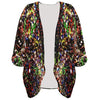 Musical Glitter Chiffon Kimono