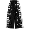 Piano Music Notes Flare Jogger