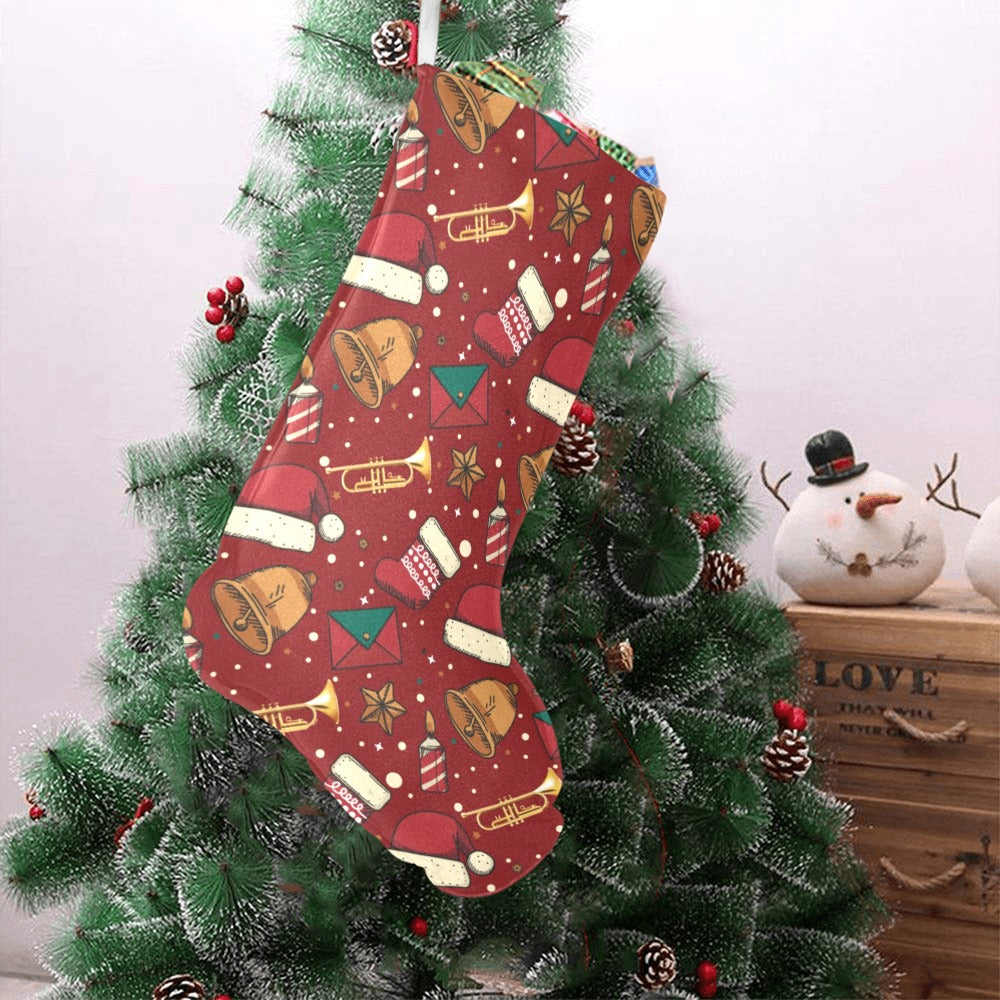 Trumpet Christmas Stocking