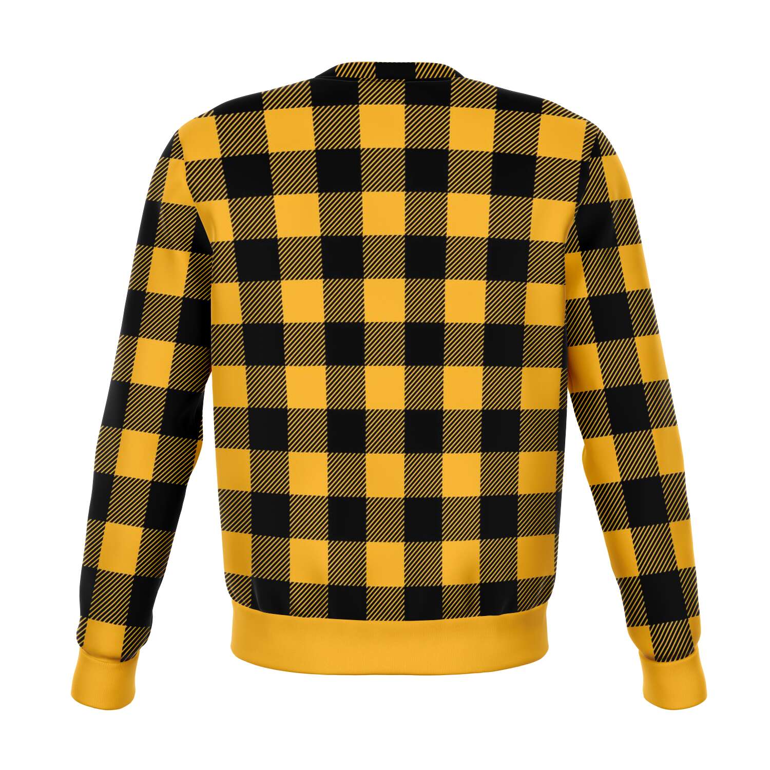 Santa Claus Playing Guitar Yellow Sweatshirt