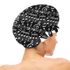 Musical Notes Black Shower Cap - { shop_name }} - Review