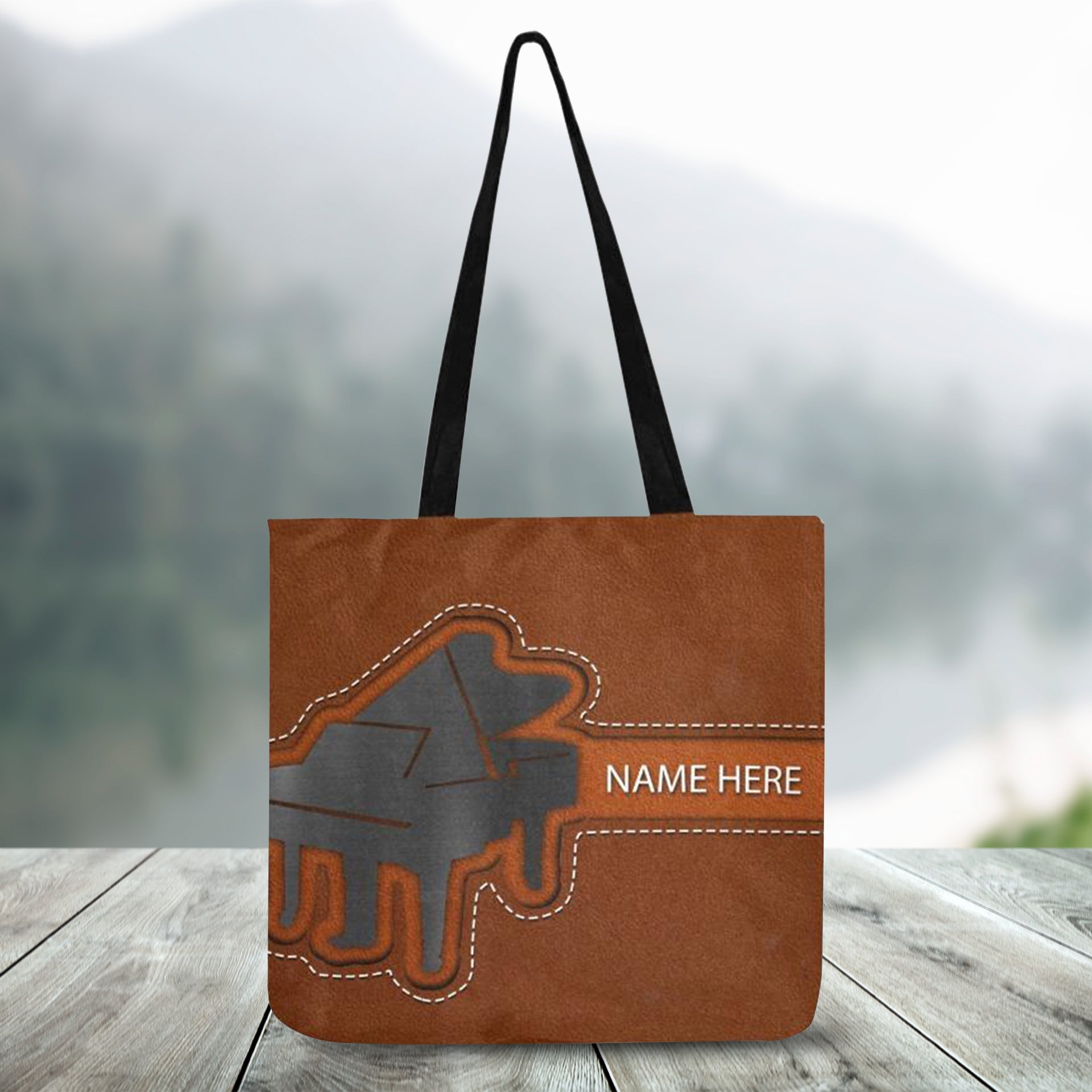 Grand Piano Tote Bag