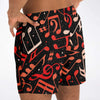 Red Music Notes Shorts