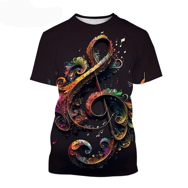New Music Note Art T-shirt