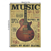 Free - Music Guitar Vintage Poster