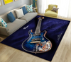 Classic Electric Guitar Area Rug