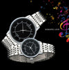 Musical Note Couple Wristwatches