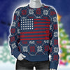 American Flag Guitar Women's Sweater - Sweater / XS - { shop_name }} - Review