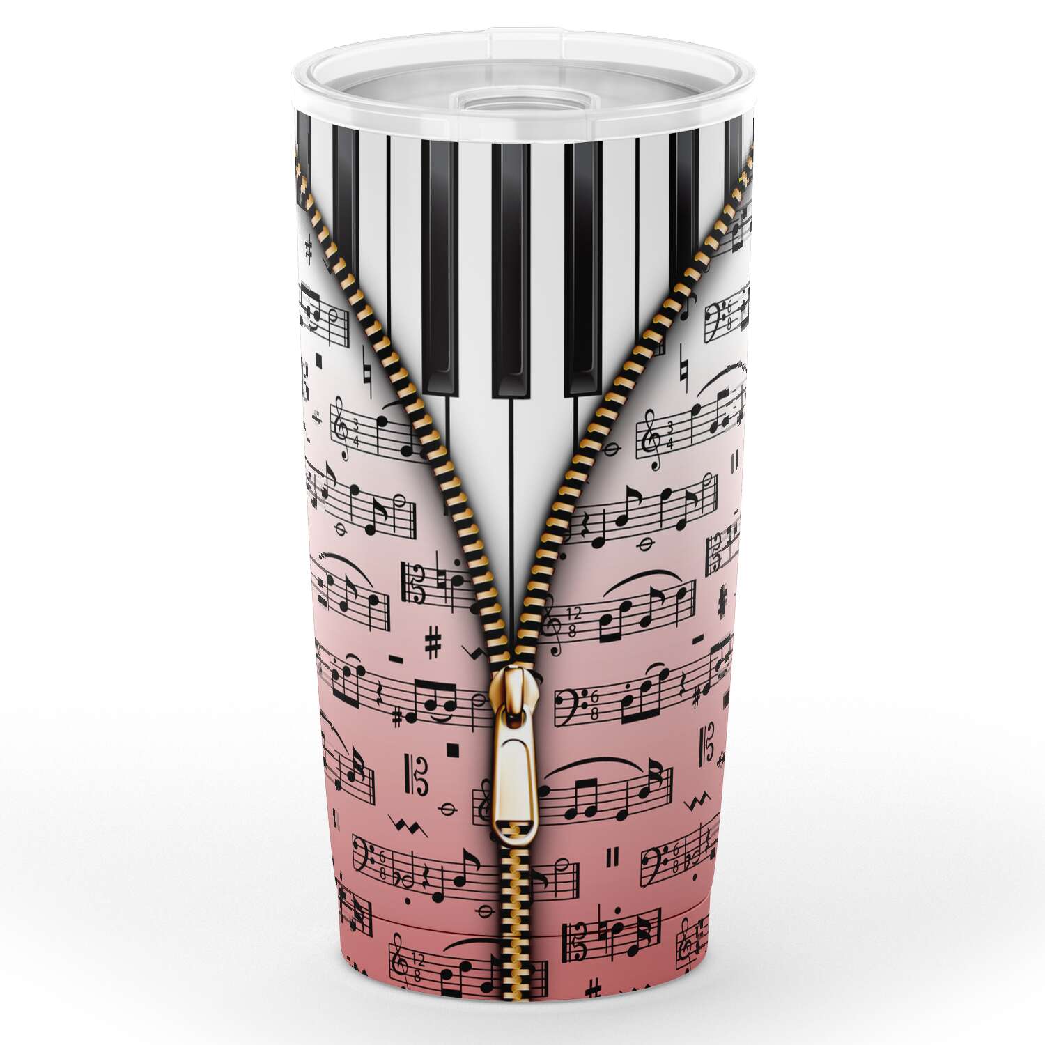 Piano Key Music Tumbler