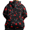 Vinyl Plus-Size Zip Hoodie