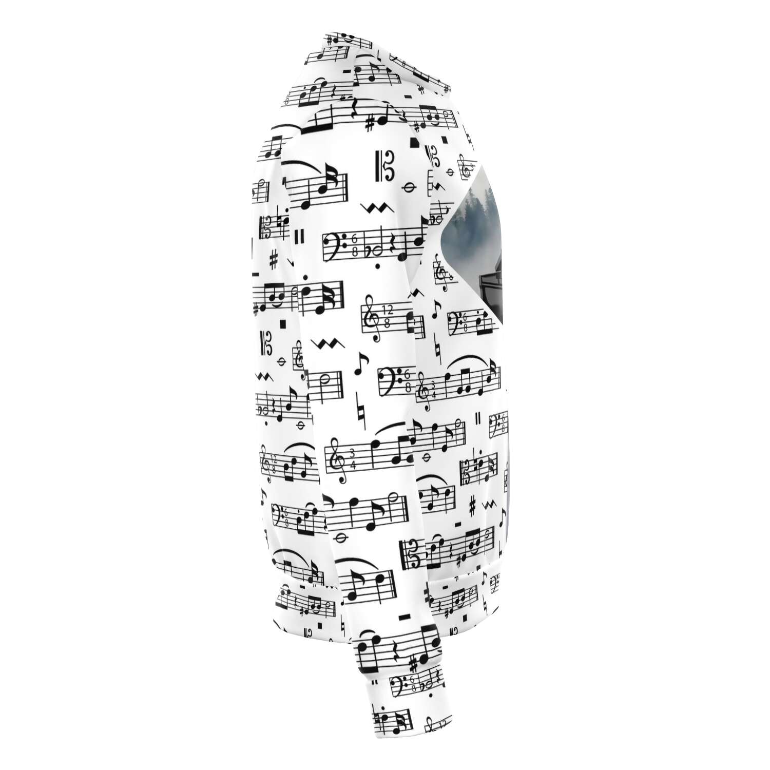 Grand Piano Music Sweatshirt