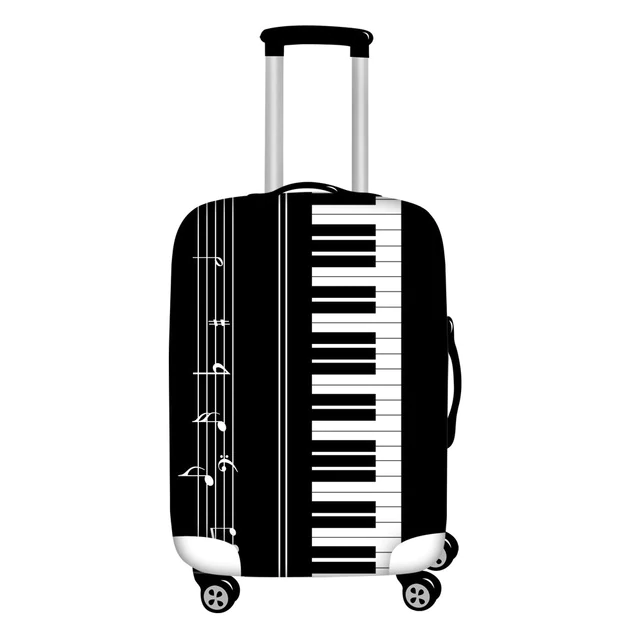 Piano Keyboard Luggage Covers with Tag