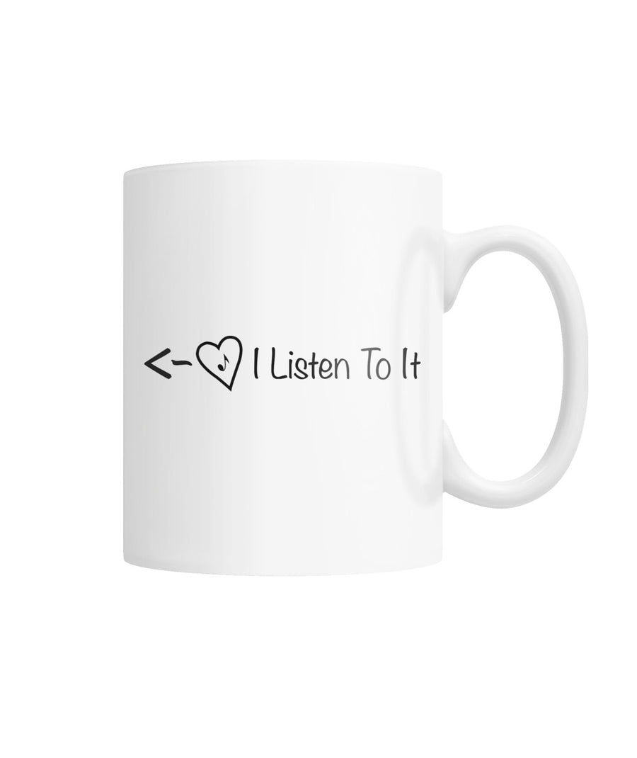I Play Love Song, I Listen To It White Coffee Mug