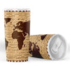 World Map Music Notes Tumbler