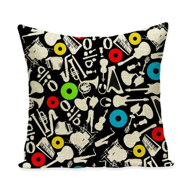 Free - Music Guitar Saxophone Pillowcases