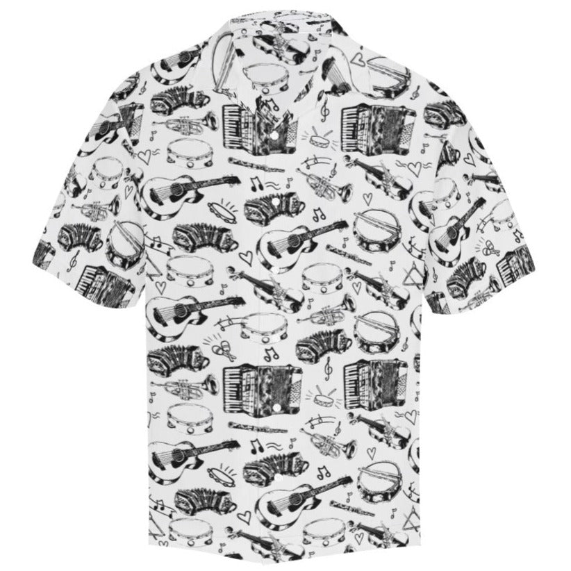 Music Instrument Art Hawaiian Shirt