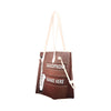 Saxophone Leather Tote Bag