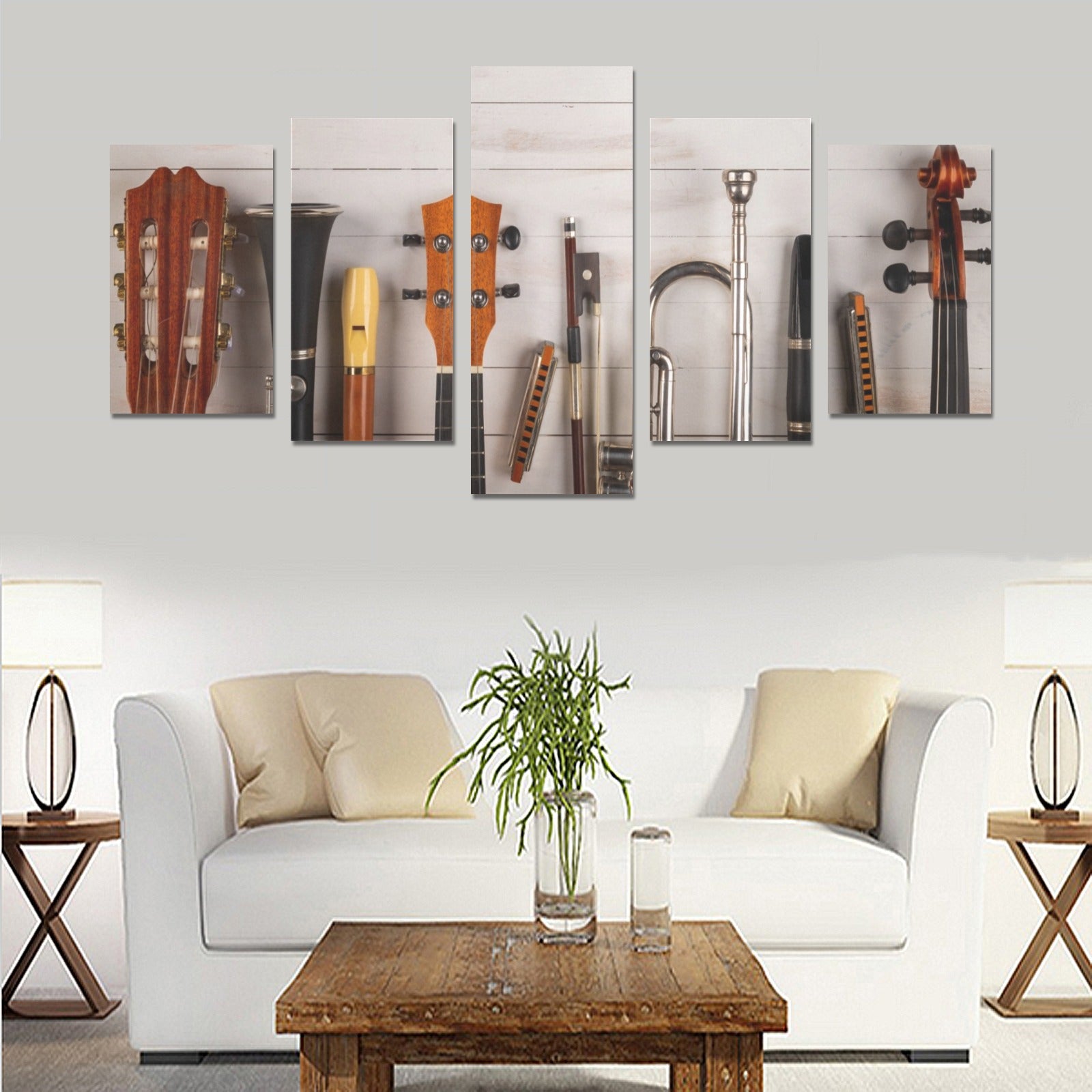 Musical Instruments Canvas Wall Art