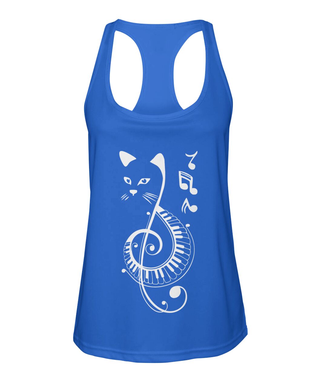Musical Cat Sport Tank