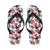 Floral Grand Piano Flip Flops (Unisex)