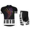 Piano Sleeve Cycling Jersey
