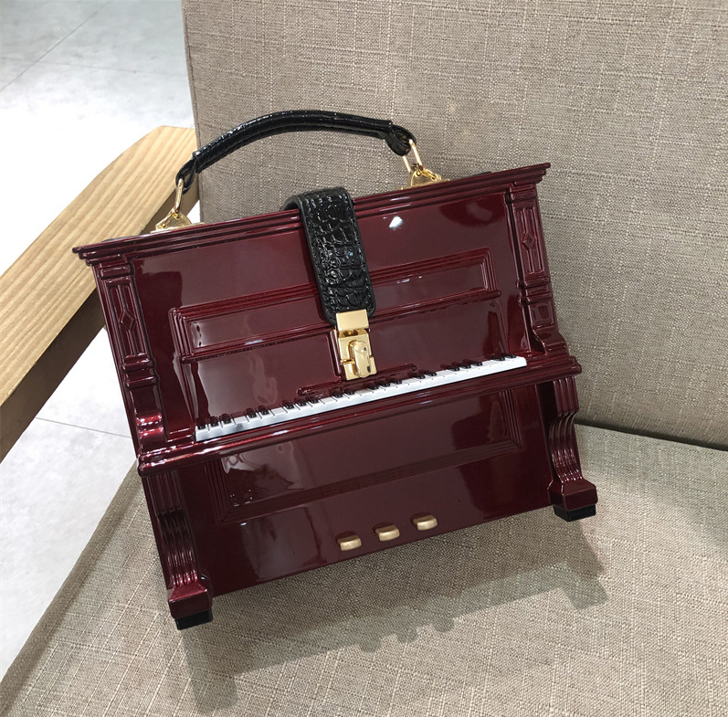 Piano Acrylic Shaped Handbag