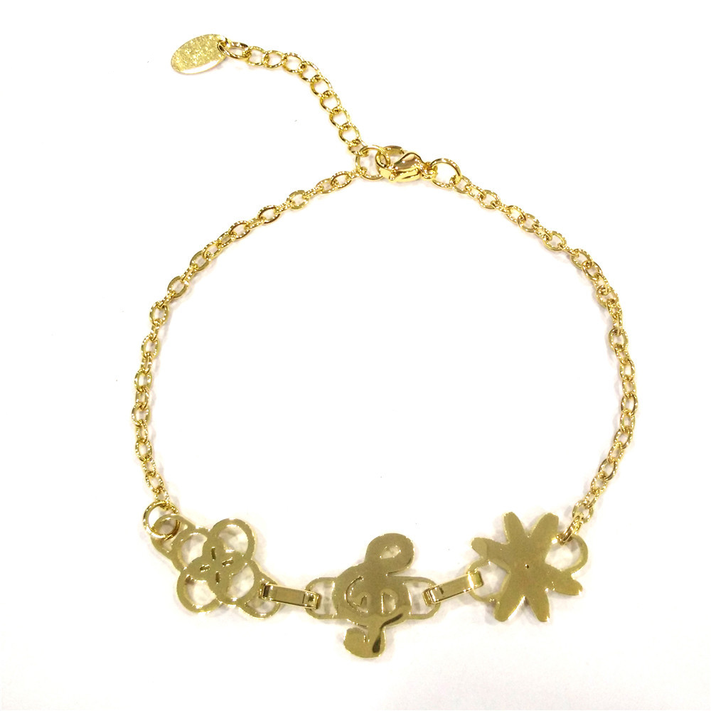 Treble Clef Charm Bracelet