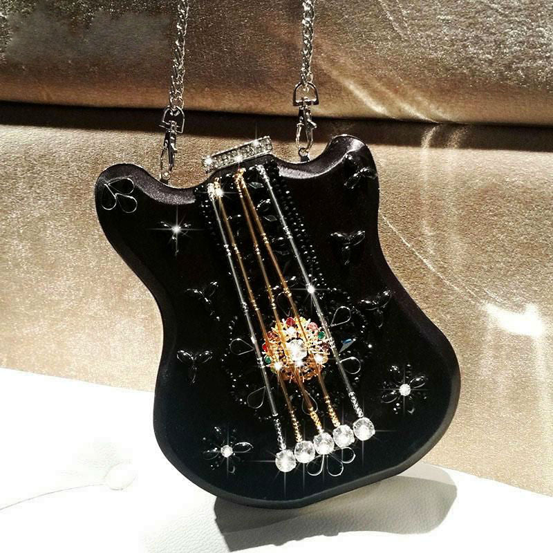 Diamond Violin Top Handbags - Artistic Pod Review