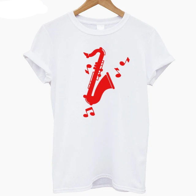Saxophone Music Symbol T-Shirt